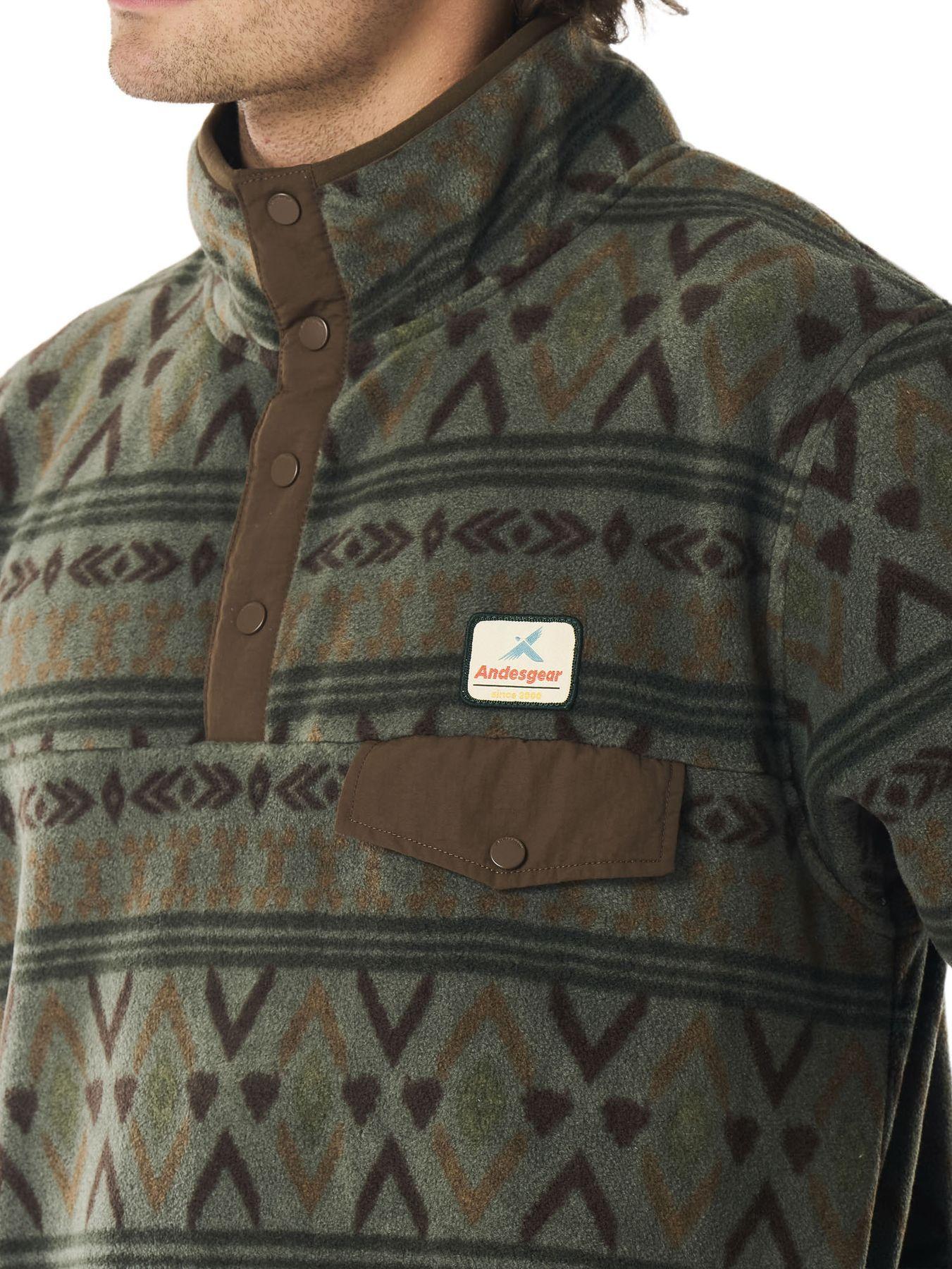 Polar Andesgear Hombre Panguipulli Café-4