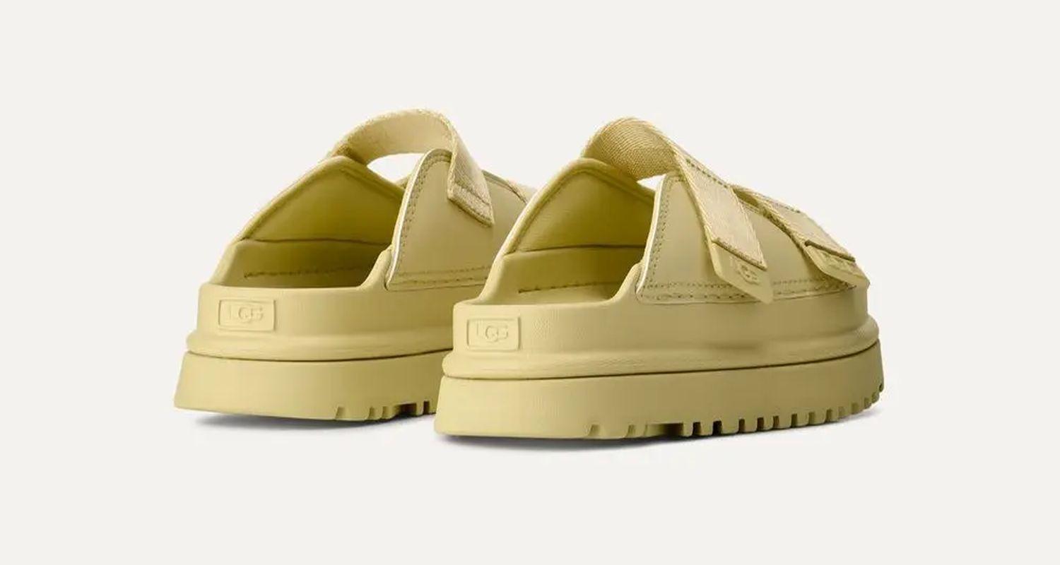 Sandalia Kids UGG Goldenglow Slide Amarillo-1