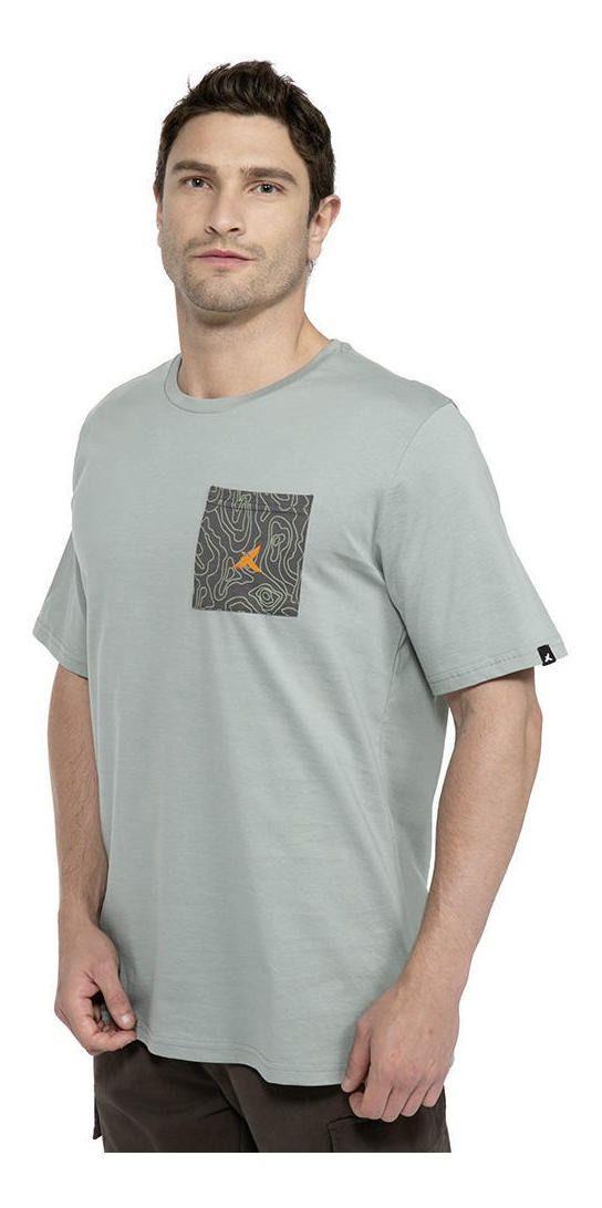 Polera Andesgear Hombre Logo AG023 Verde-1