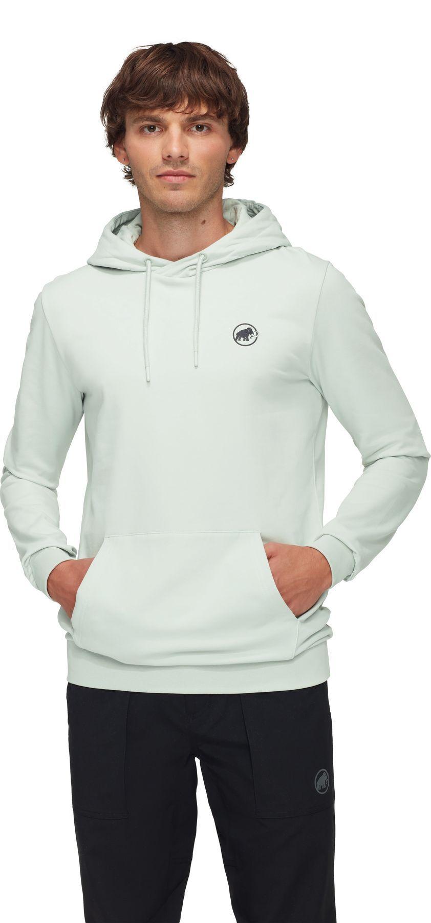 Poleron Mammut Hombre Ml Hoody Original Gris-0
