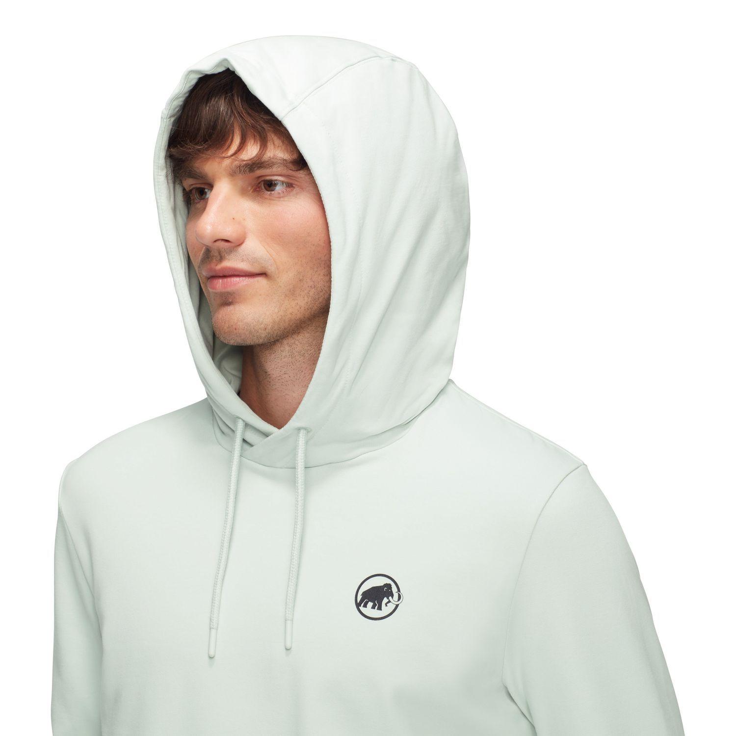 Poleron Mammut Hombre Ml Hoody Original Gris-3