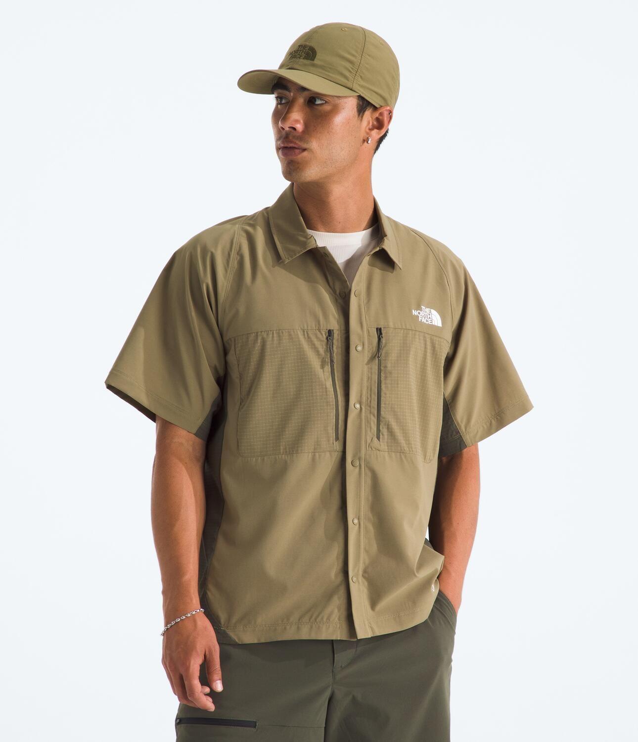 Polera Trail Lightrange Ss Shirt Hombre Marrón-0