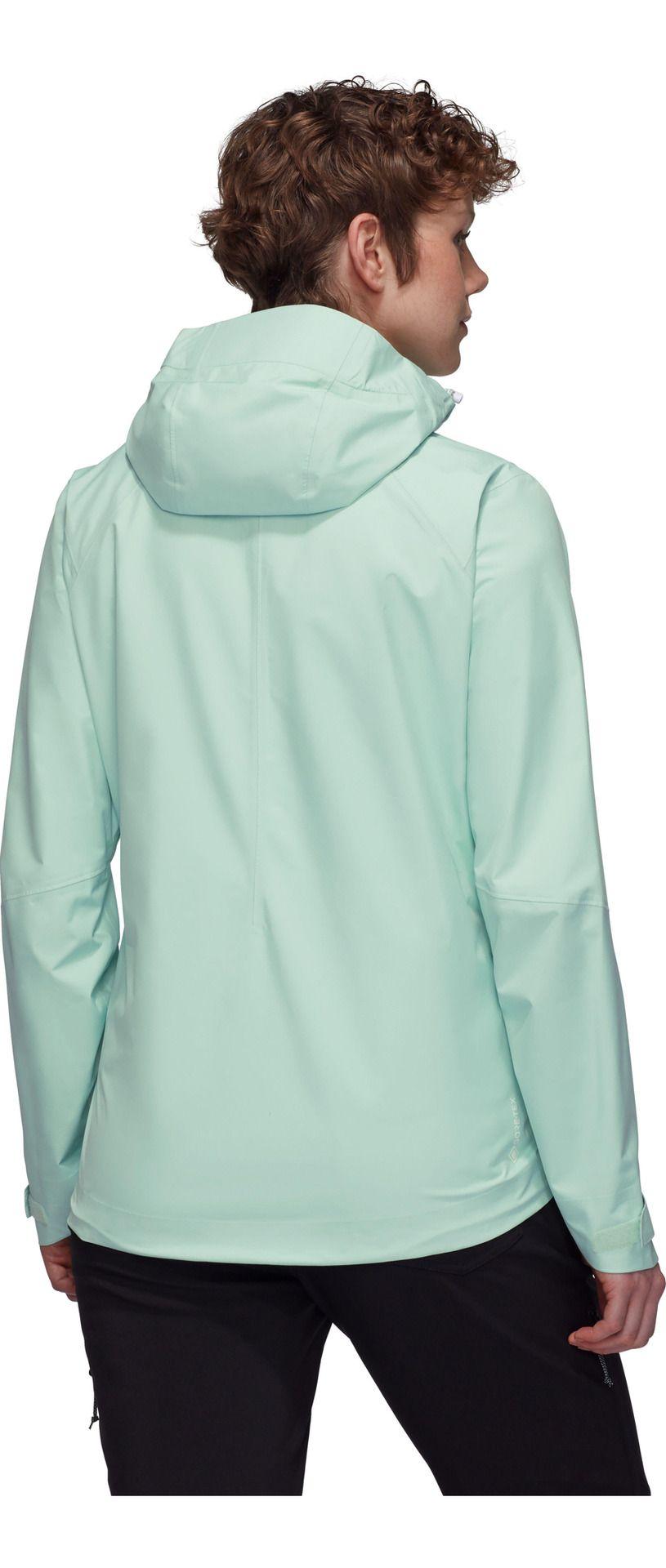 Chaqueta Mammut Mujer Impermeable Convey Tour Hs Hoded Verde-1