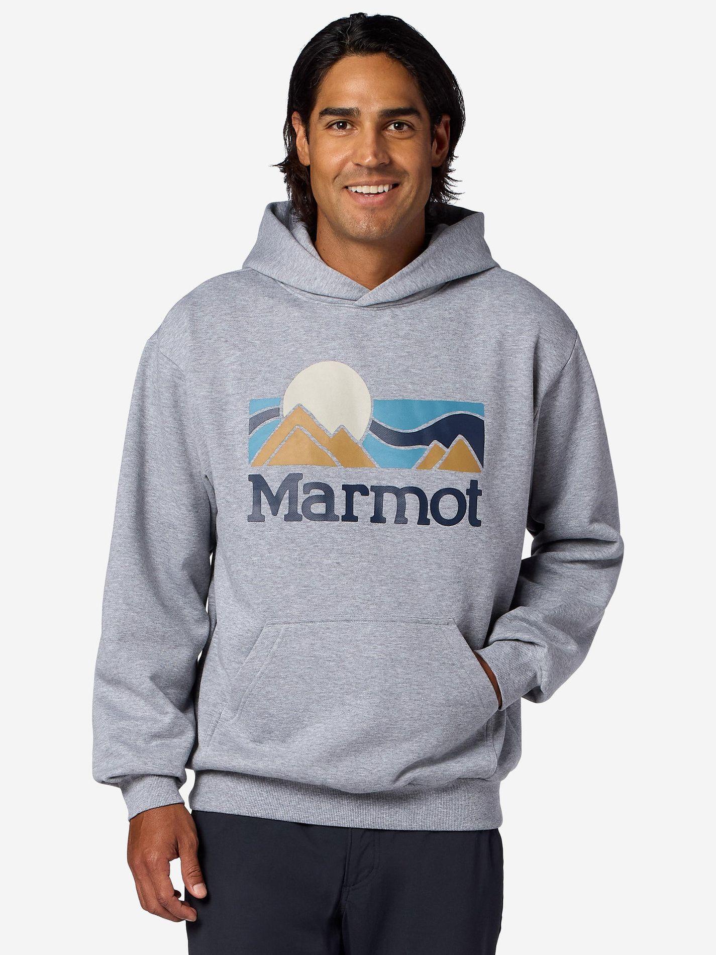 Poleron Marmot Hombre Coastal Gris-0