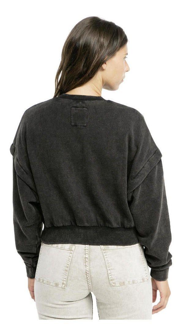 Poleron Kivül Mujer Vespi Negro-2