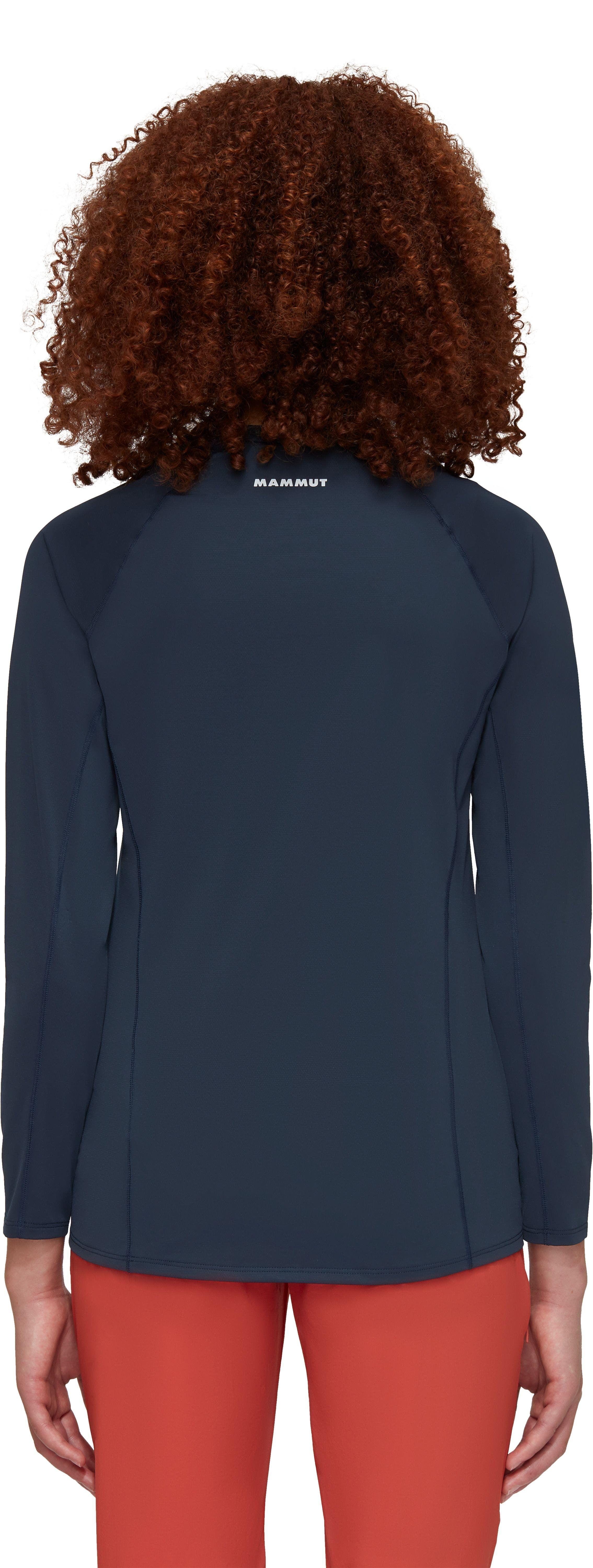 Polera Mujer Mammut Selun Fl Longsleeve Logo Azul-1