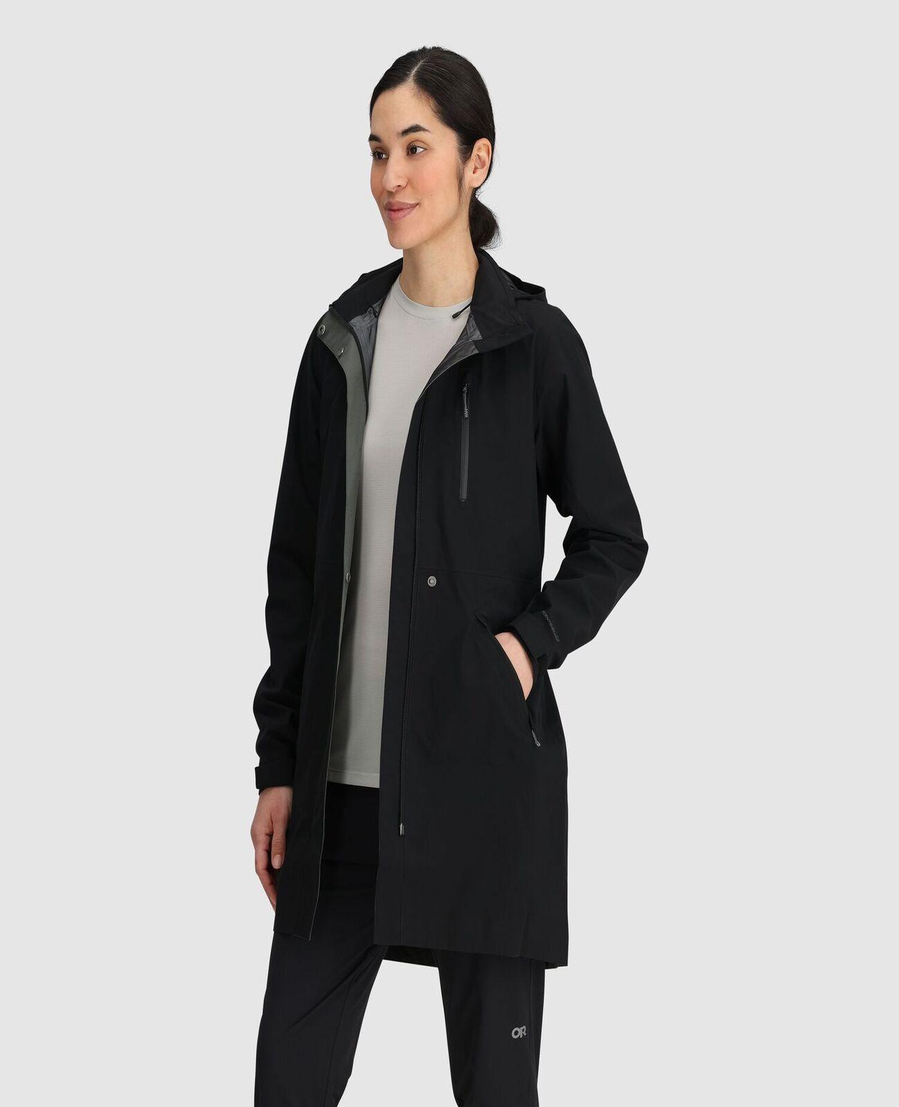 Chaqueta Outdoor Research Mujer Aspire 3L Negro-4