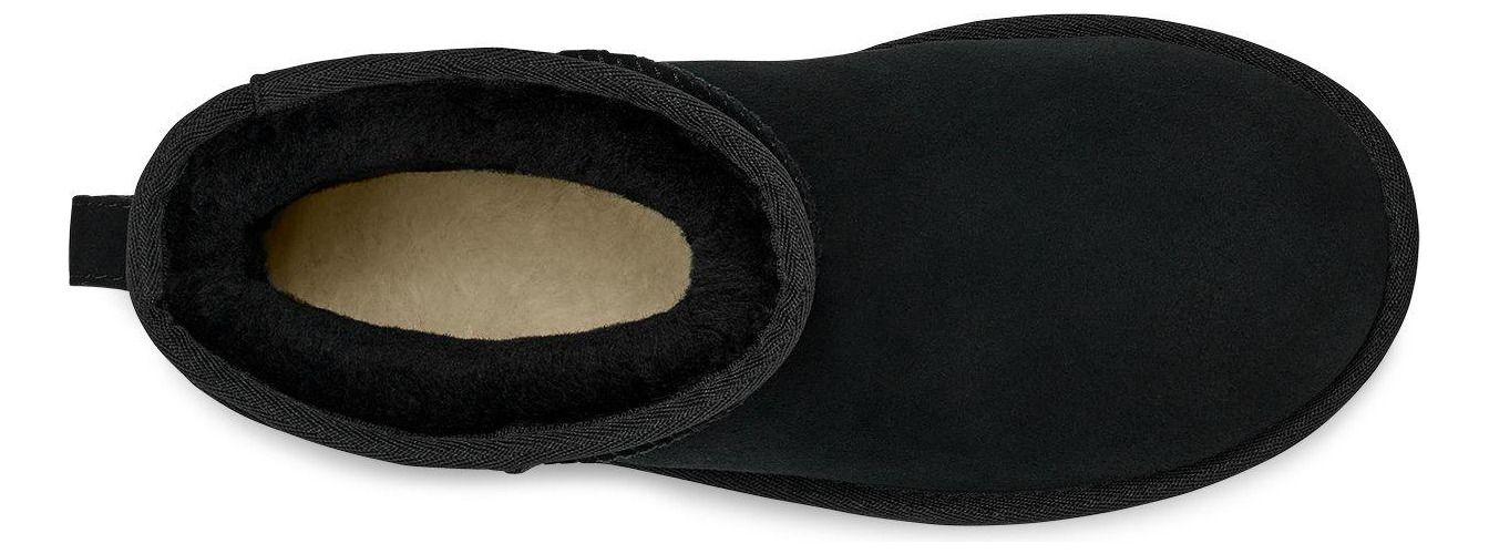 Bota UGG Mujer Classic Mini Platform Negro-4