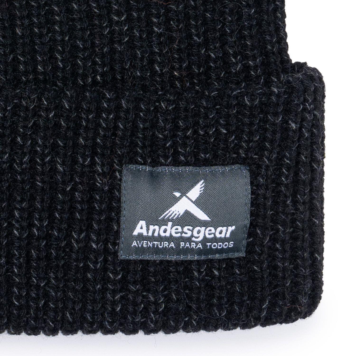 Gorro Andesgear Unisex Logo  Negro-4