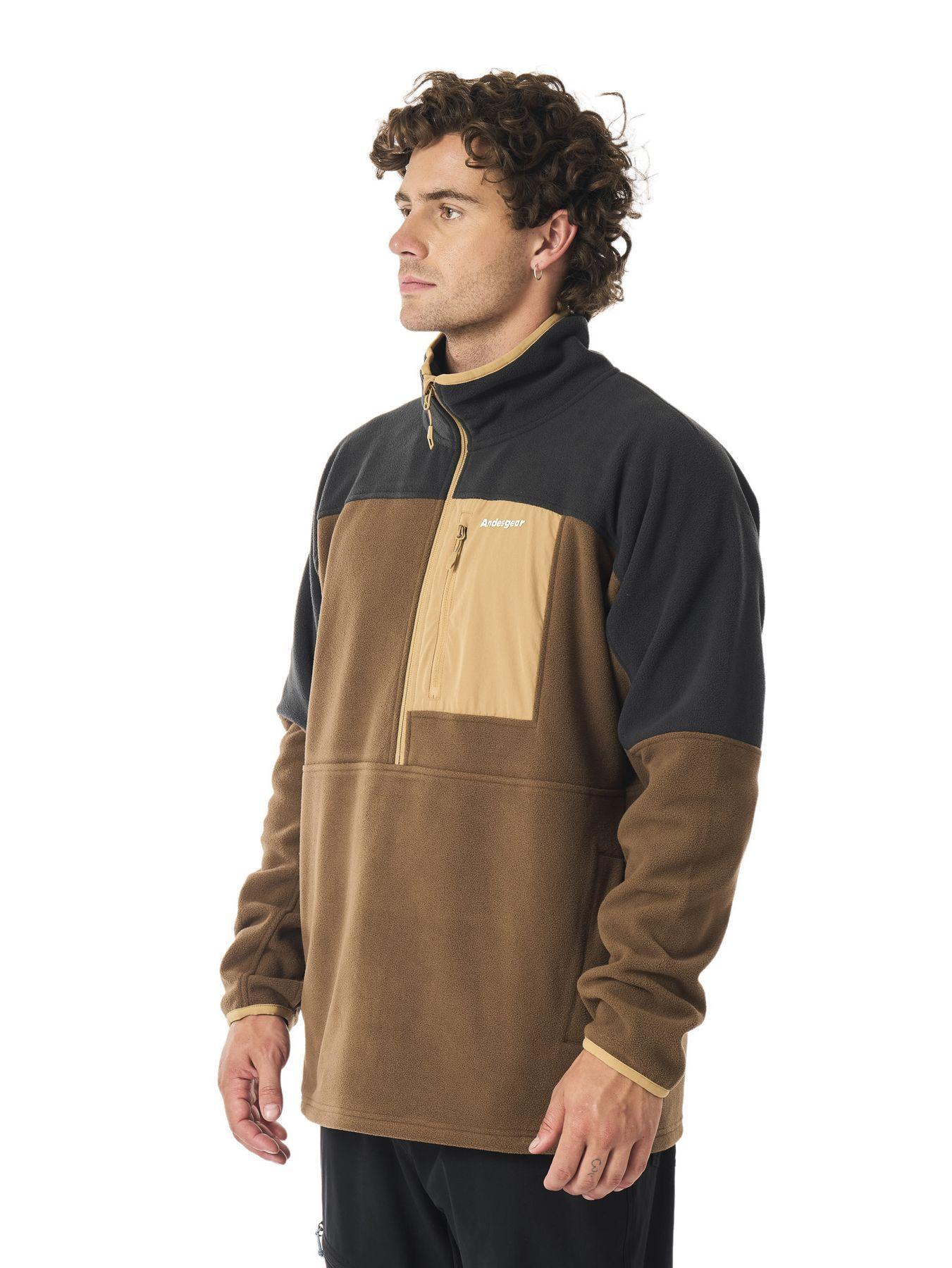 Polar Andesgear Hombre New Maihue 1/2 Café-1