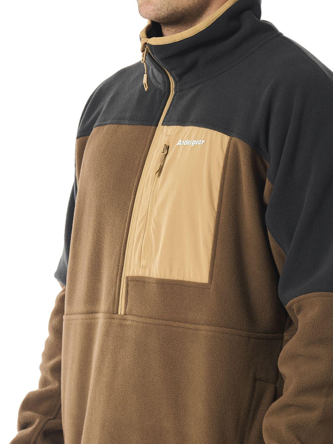 Polar Andesgear Hombre New Maihue 1/2 Café-4