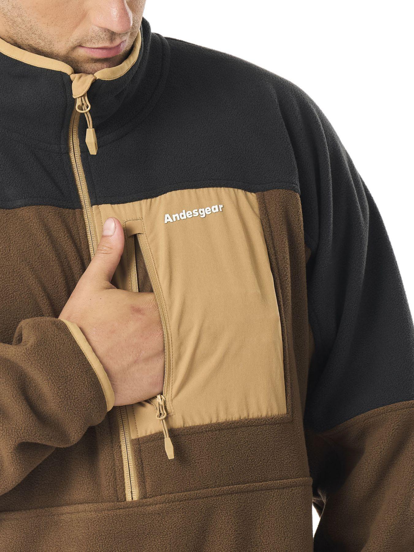 Polar Andesgear Hombre New Maihue 1/2 Café-6