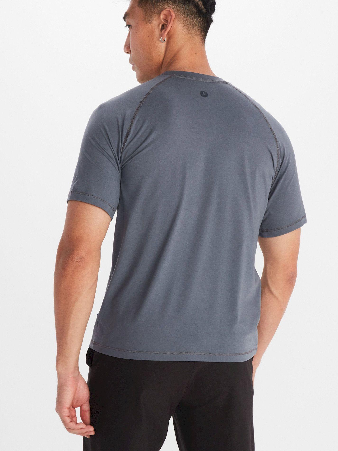 Polera Marmot Hombre Windridge Gris-1