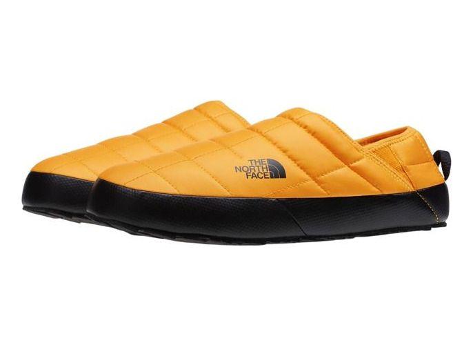 Pantufla Hombre The North Face Thermoball Traction Amarillo-0