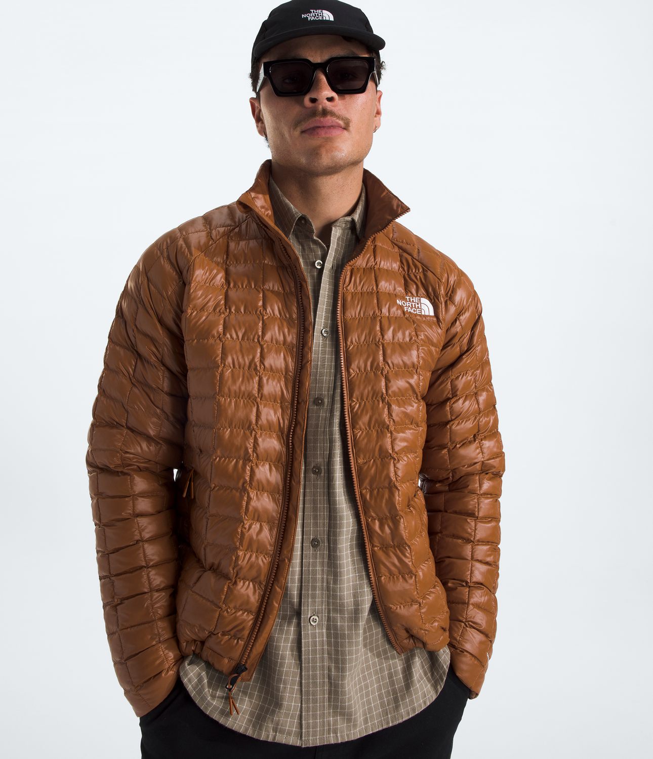 Chaqueta Thermoball Jacket Hombre Café-6