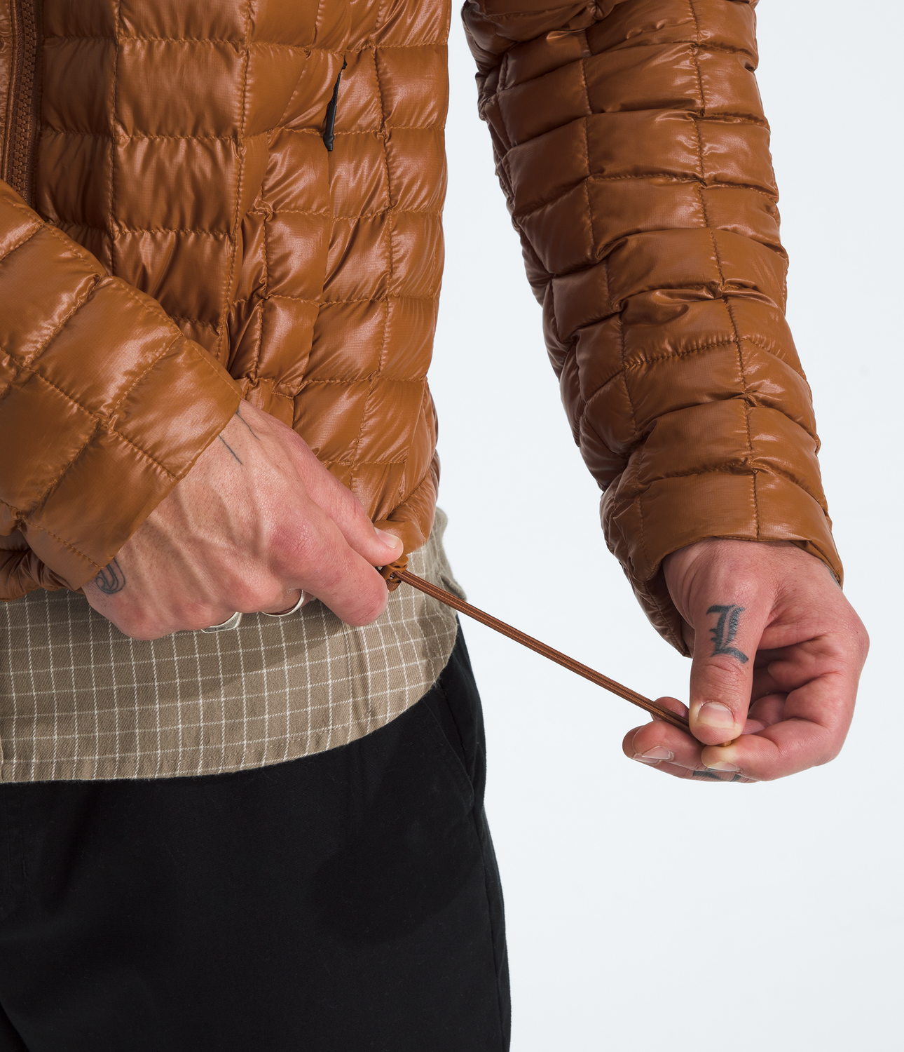 Chaqueta Thermoball Jacket Hombre Café-6