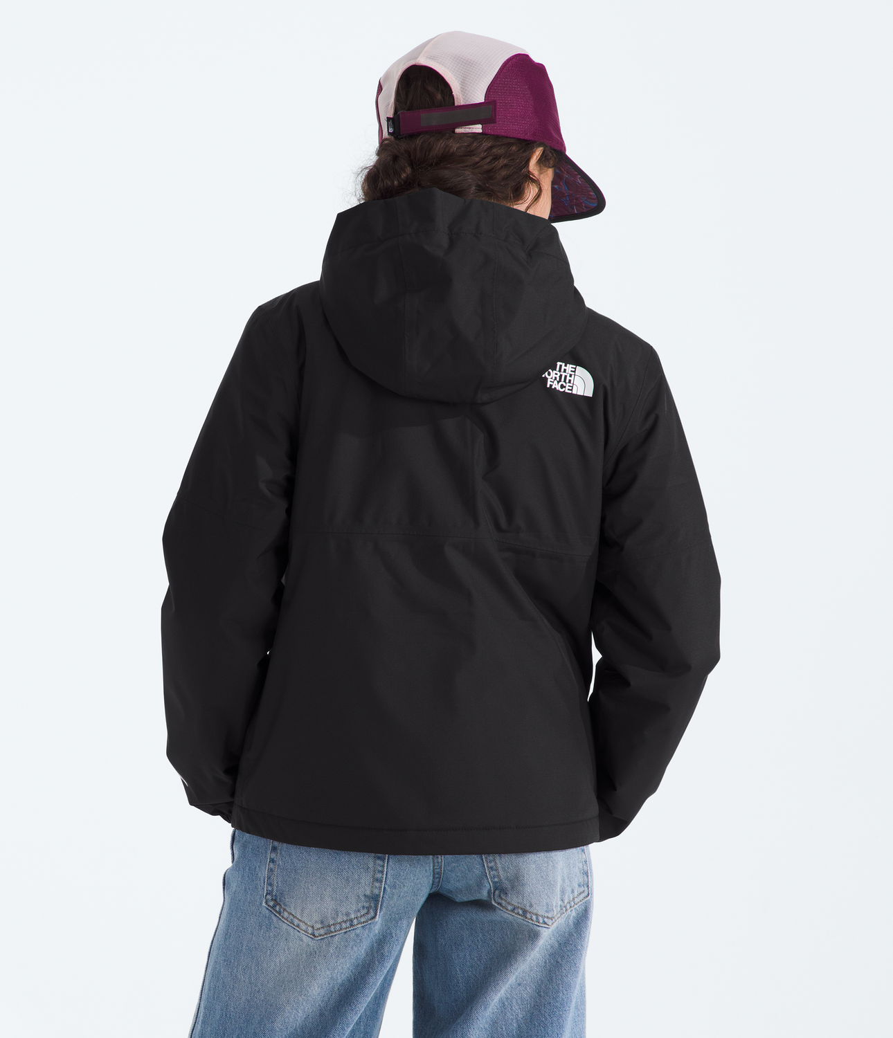 Chaqueta Impermeable Warm Antora Niña Negro-1