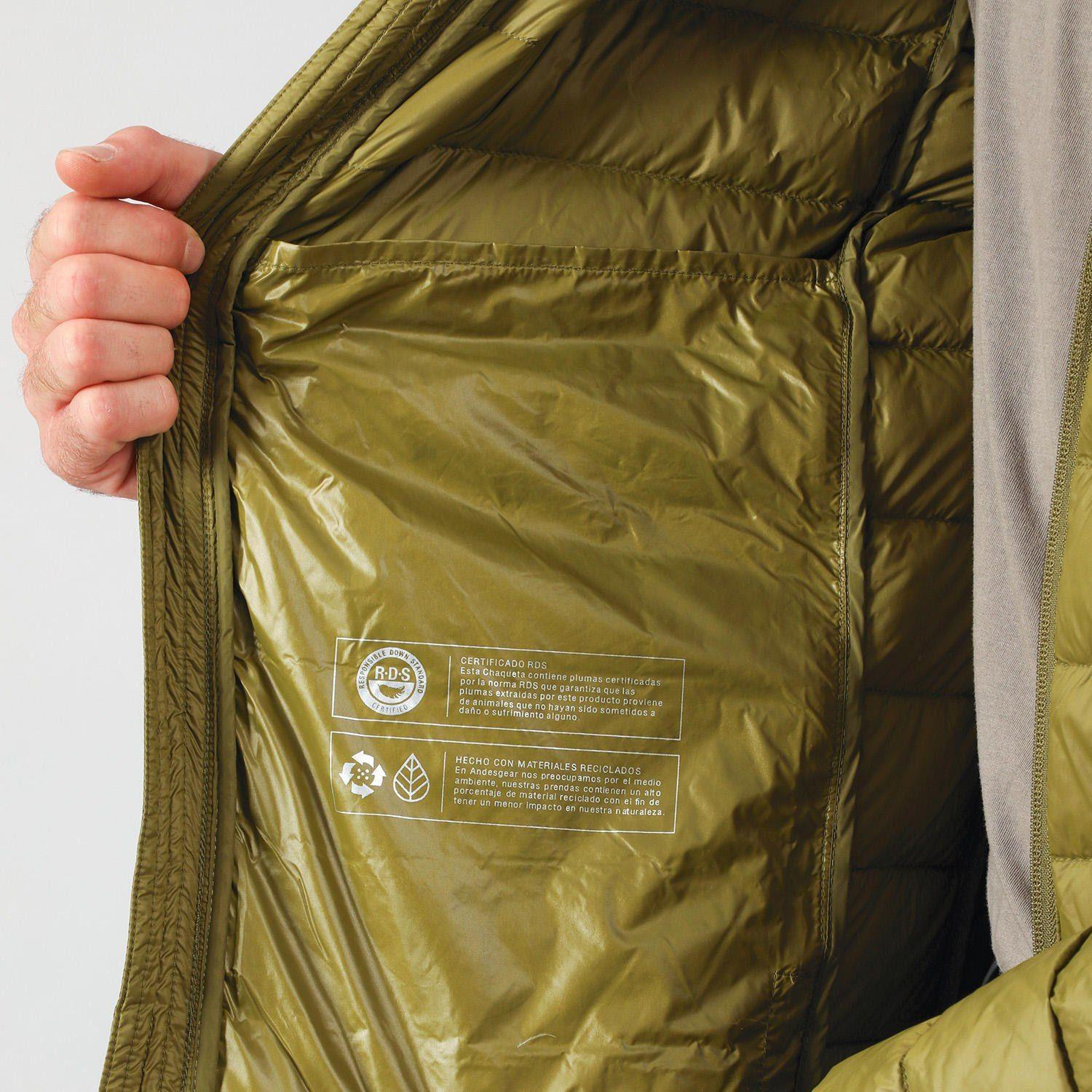 Chaqueta Andesgear Hombre Cucao Hoodie Verde-5