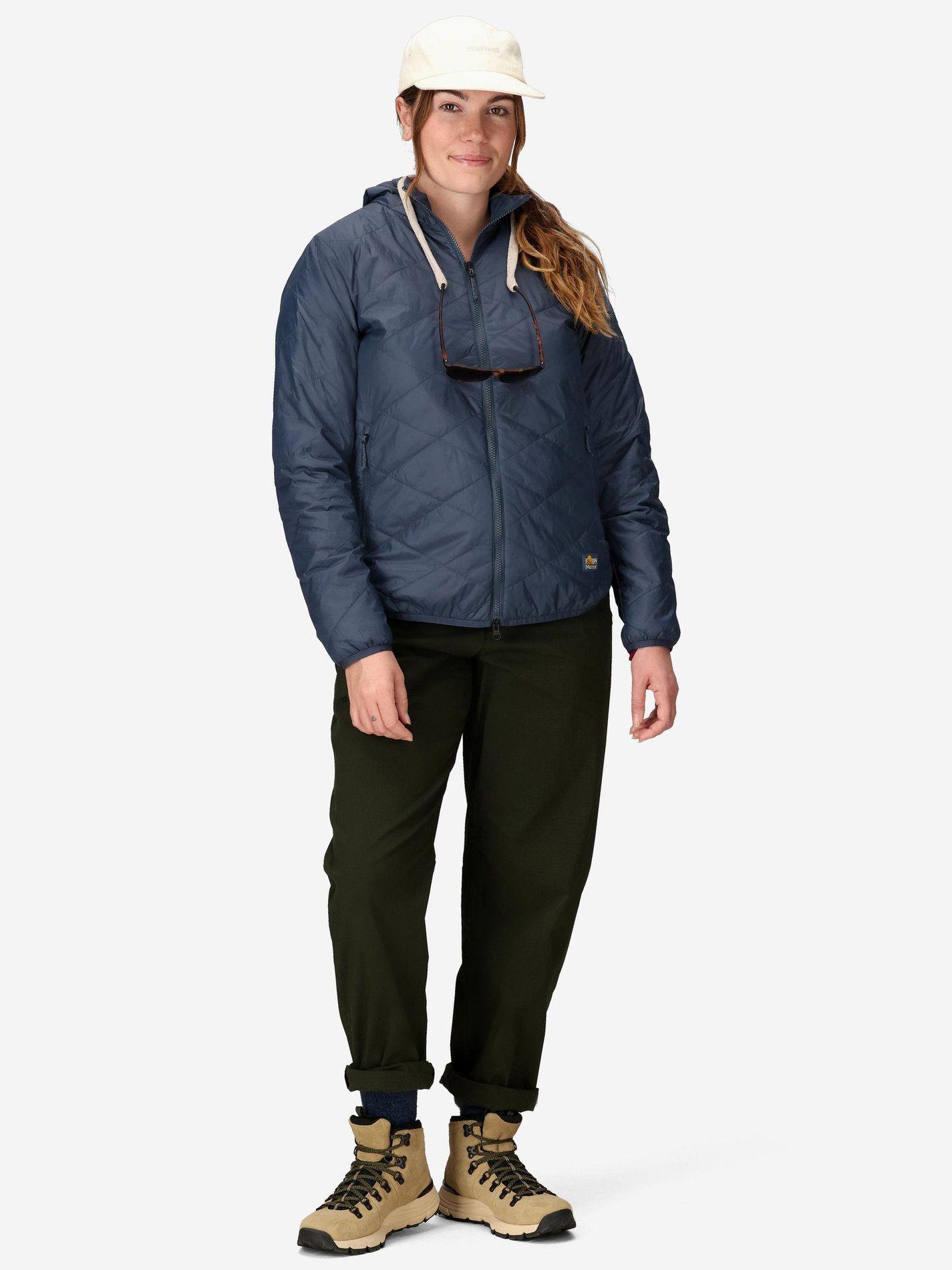 Chaqueta Marmot Mujer Onward Insulated Azul-2