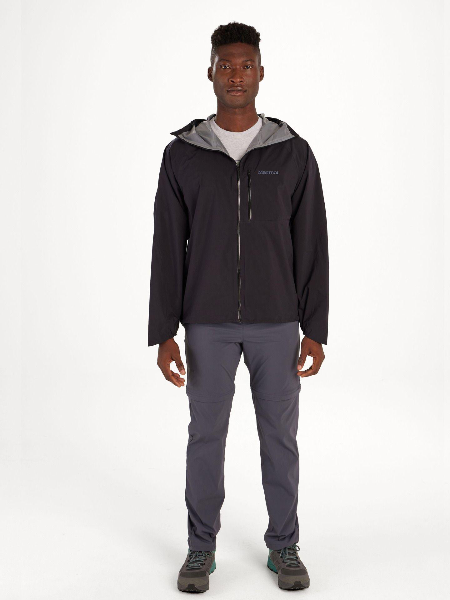 Chaqueta Marmot Hombre Impermeable Superalloy Negro-2