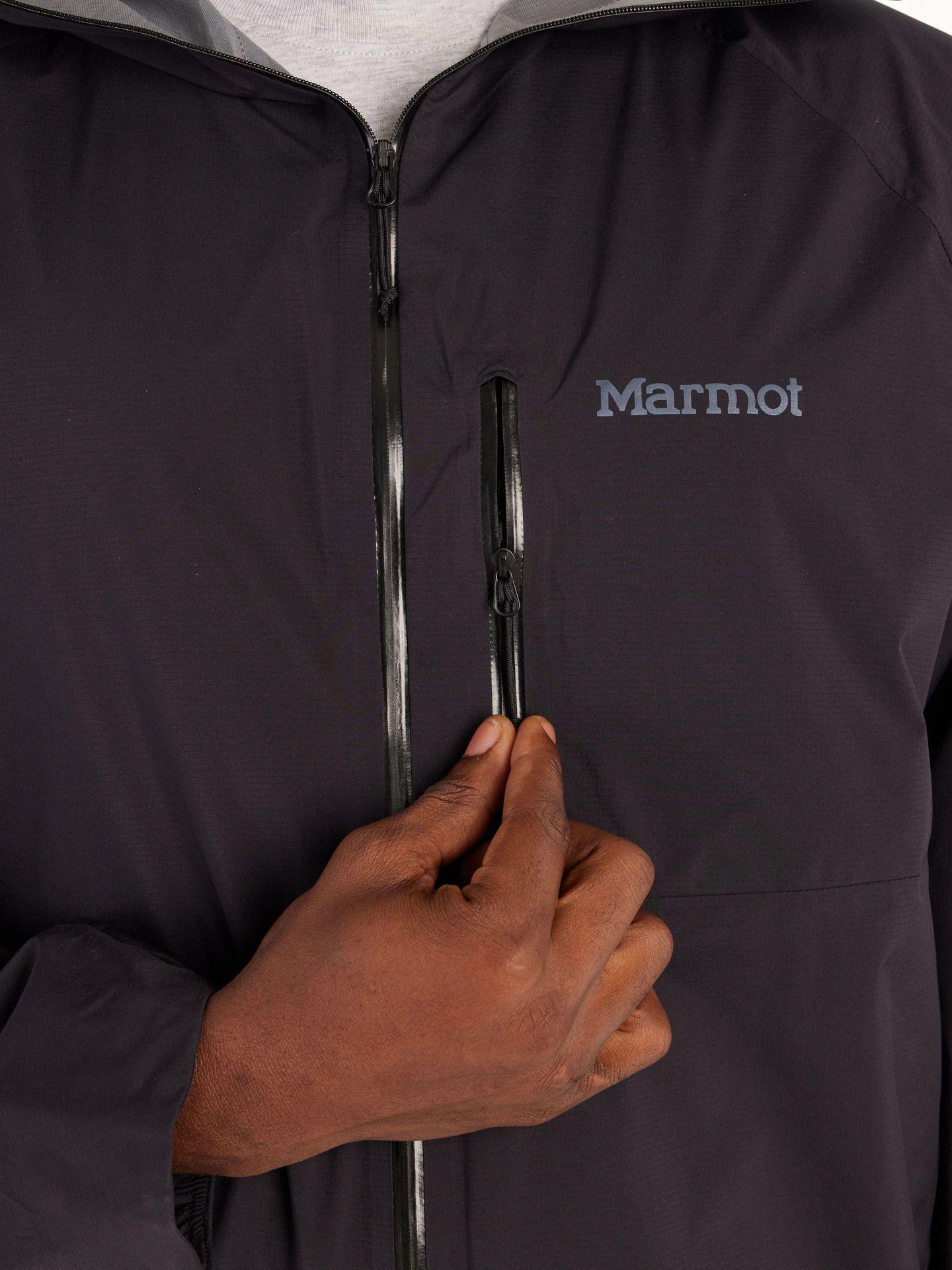 Chaqueta Marmot Hombre Impermeable Superalloy Negro-3