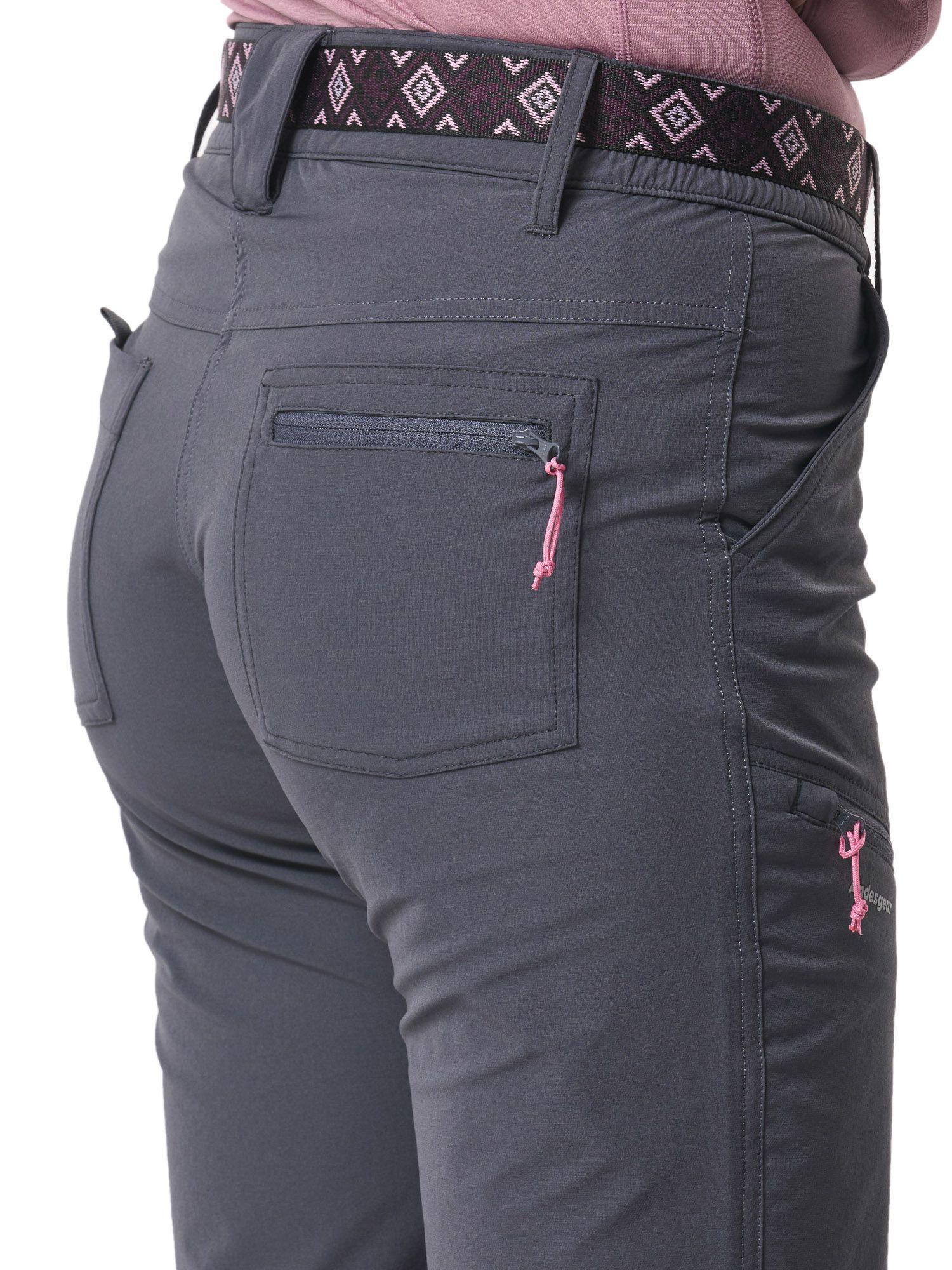 Pantalon Andesgear Mujer Carbon - Gris-3