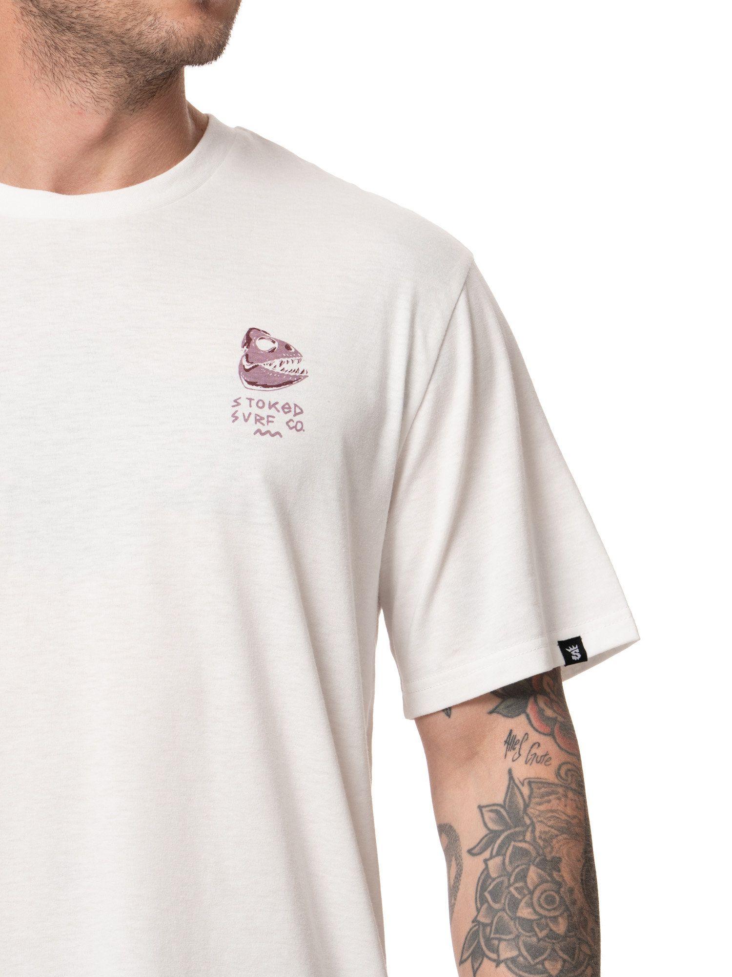 Polera Stoked Hombre Fish Blanco-3