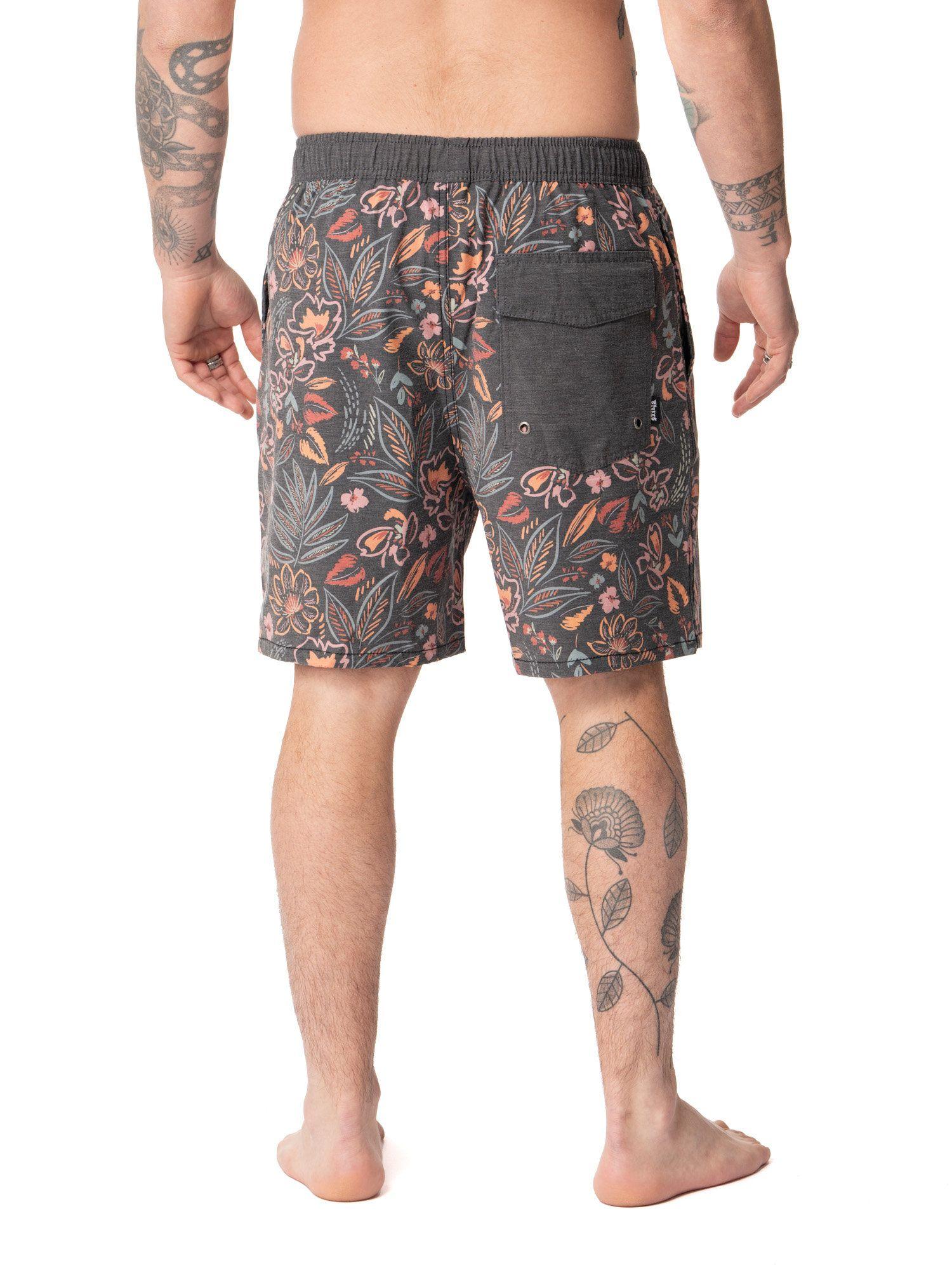 Traje De Baño Stoked Hombre Duna Negro-2