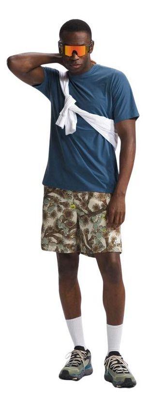 Polera The North Face Hombre Dune Sky S/s Crew Azul-2