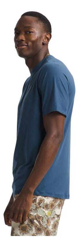Polera The North Face Hombre Dune Sky S/s Crew Azul-4