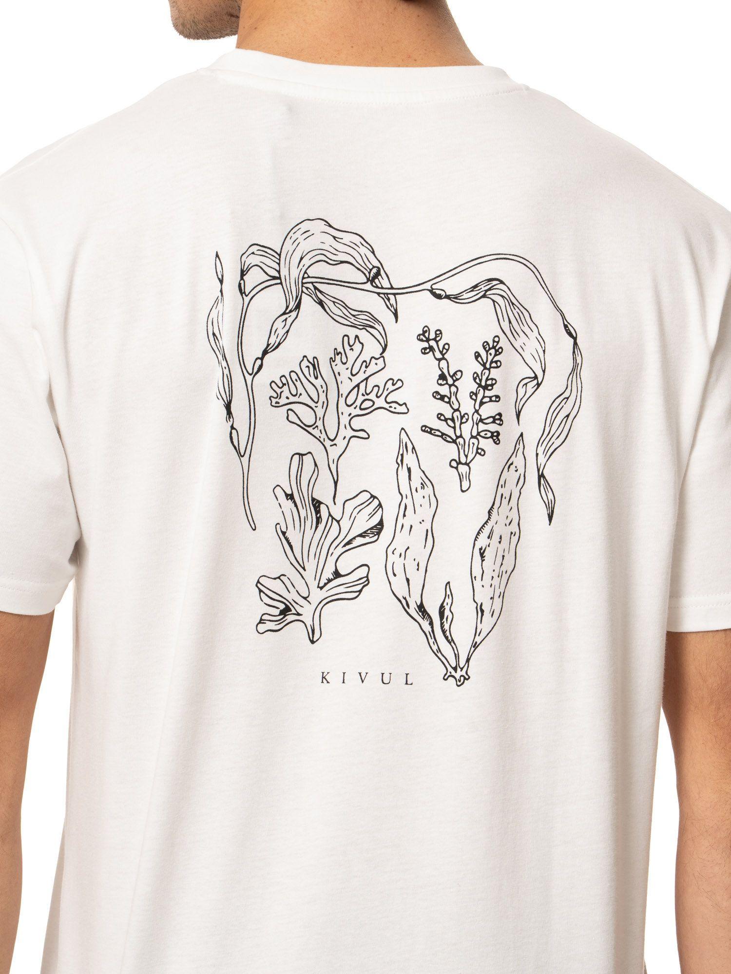 Polera Kivül Hombre Coral Blanco-4