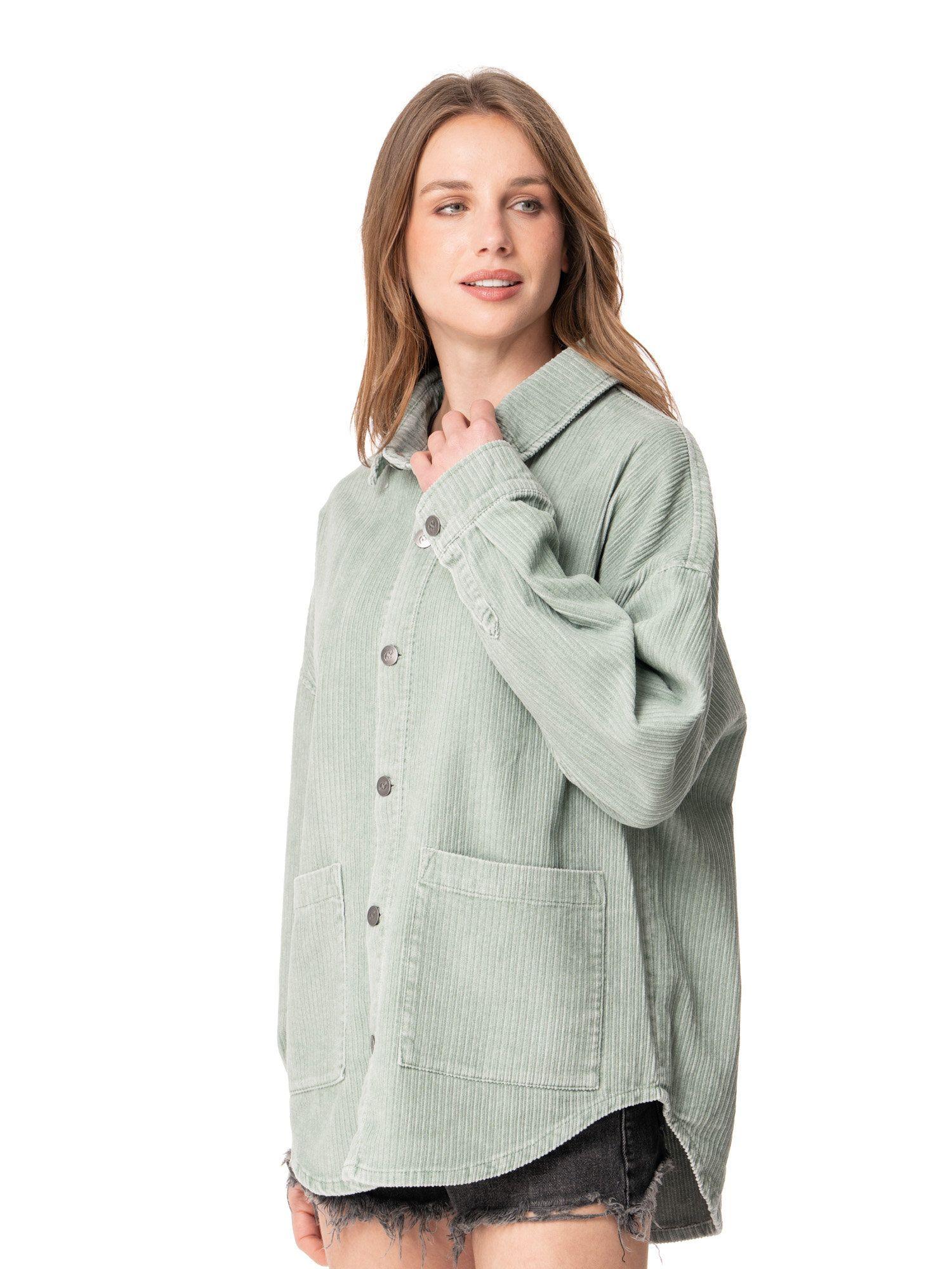 Chaqueta Stoked Mujer Guz Verde claro-1