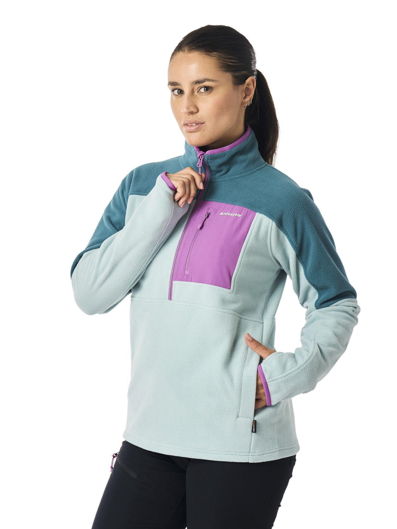 Polar Andesgear Mujer New Maihue 1/2 Verde-1