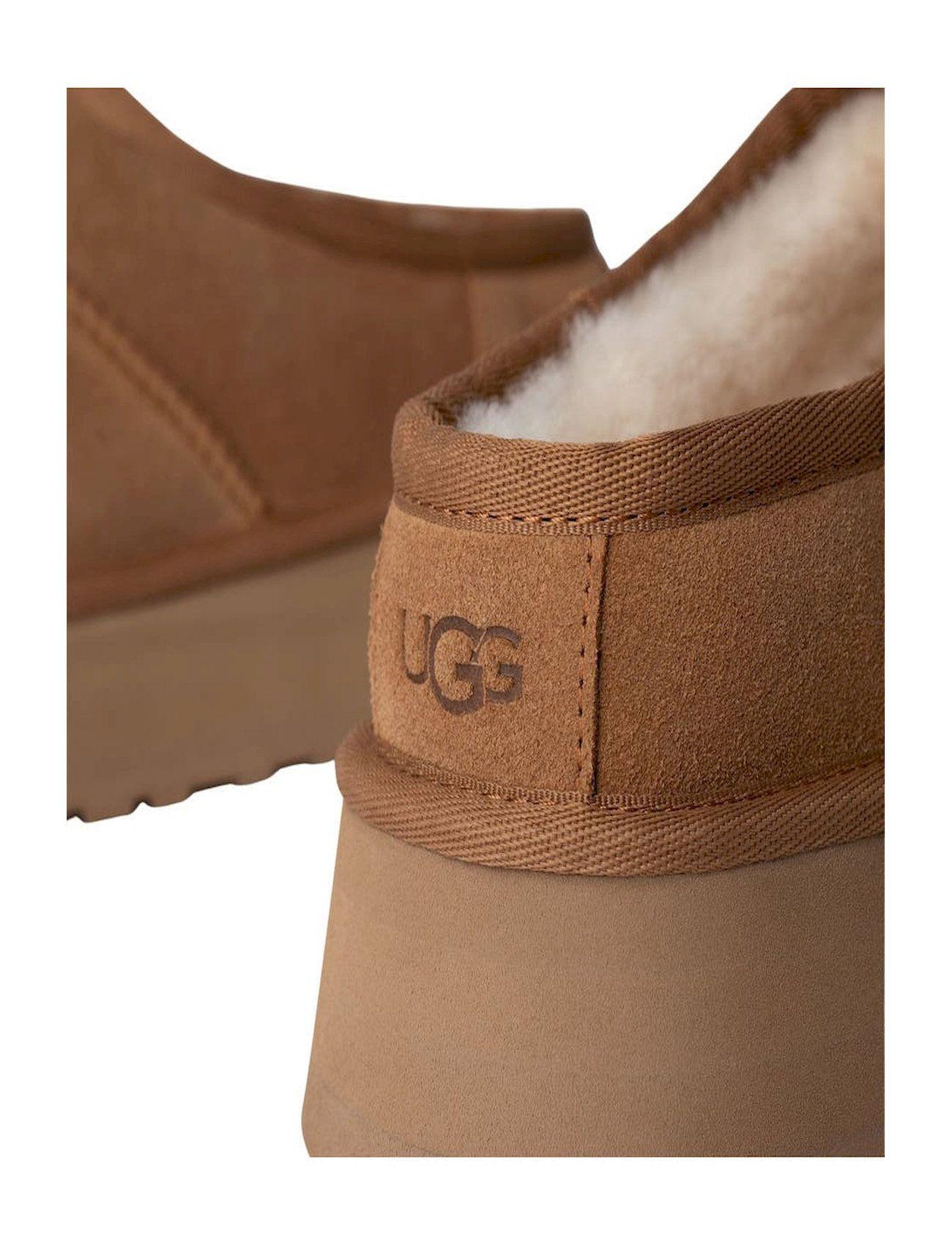 Pantuflas Ugg Mujer W Bea Mary Jane Café-3