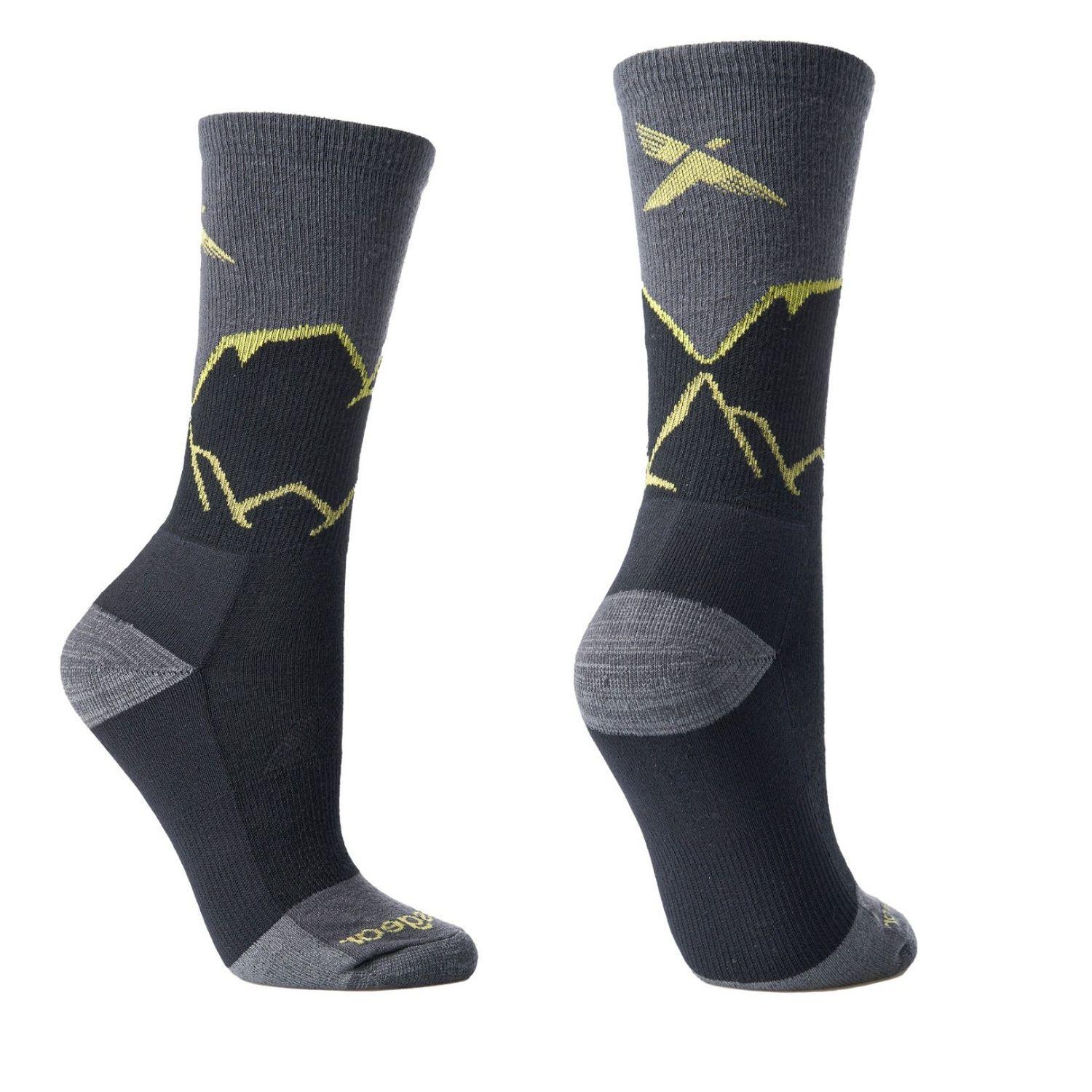 Calcetin Andesgear Unisex Hiking Light Crew Gris-1