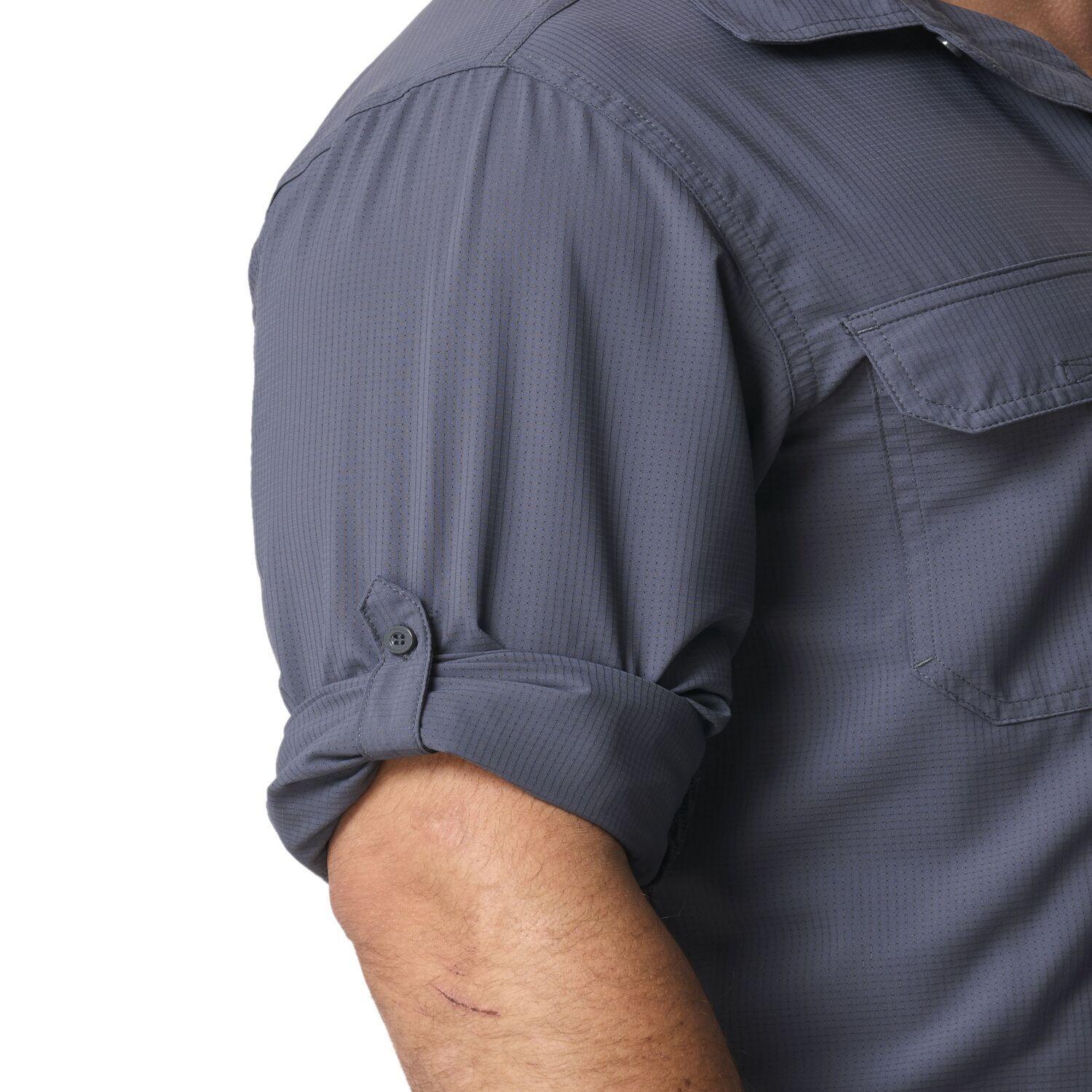 Camisa Andesgear Hombre Rupanco Ls Gris-5
