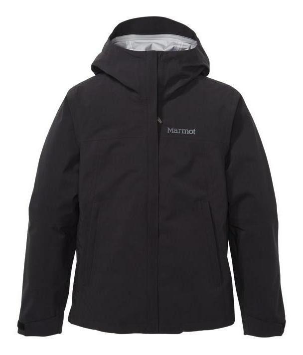 Chaqueta Marmot Mujer Impermeable Precip® Eco Pro Negro-0