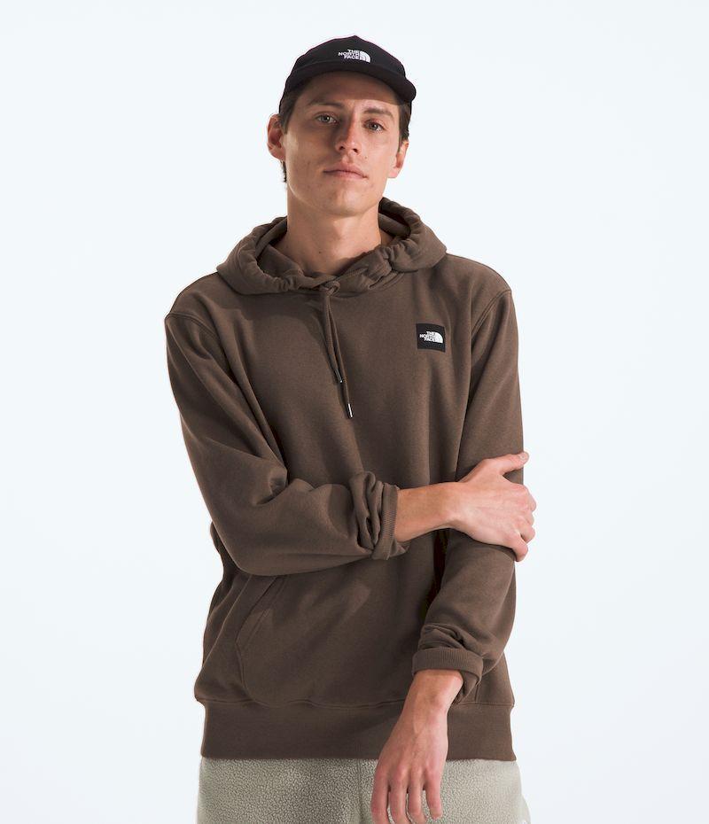 Poleron The North Face Hombre Box Logo Hoodie Café-0