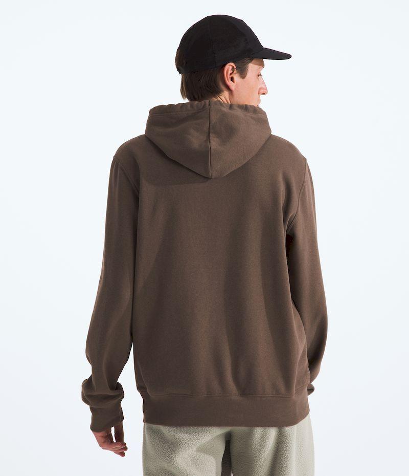 Poleron The North Face Hombre Box Logo Hoodie Café-1