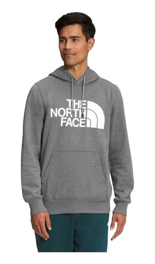 Poleron The North Face Hombre Half Dome Pullover Hoodie Gris-0