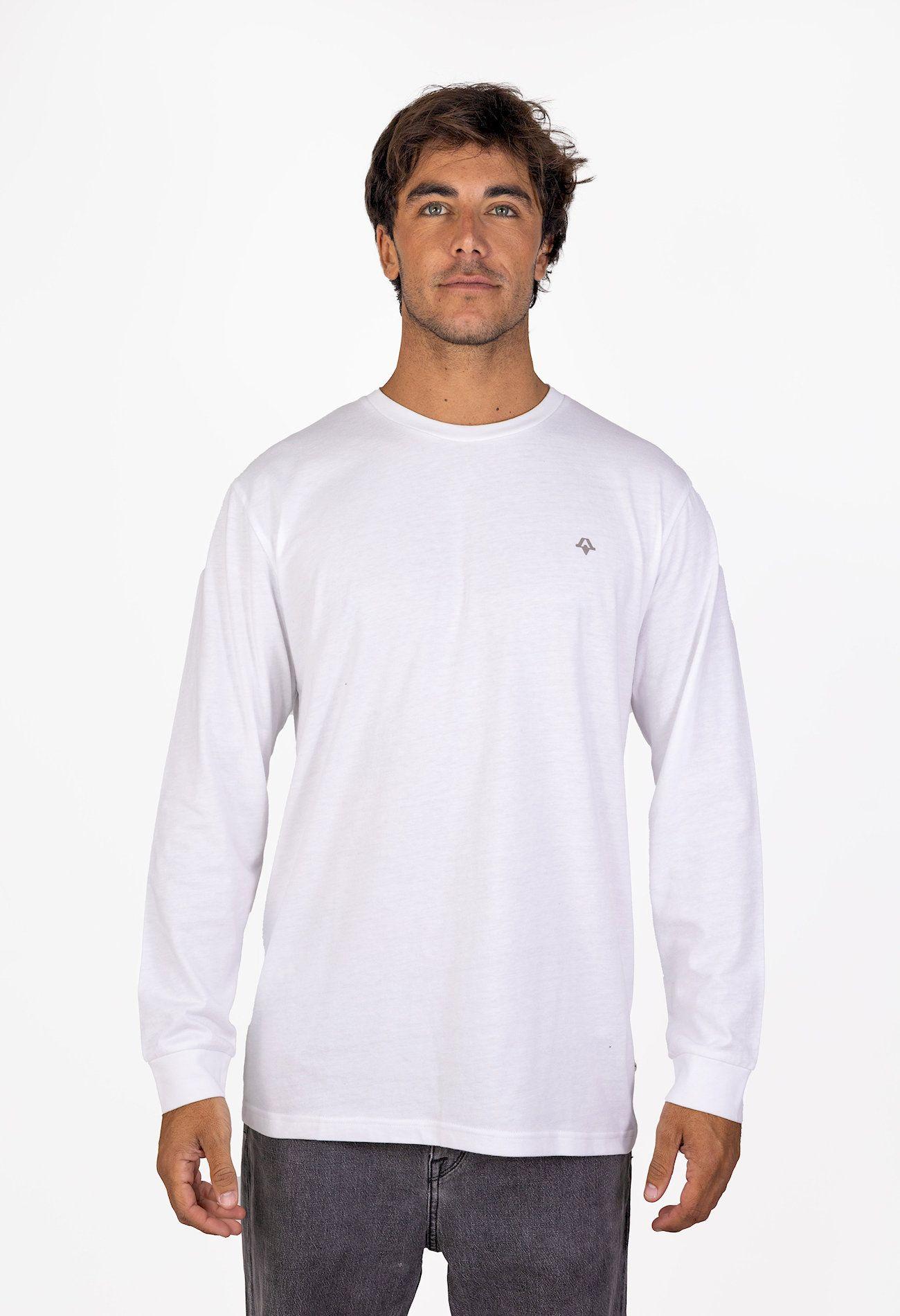 Polera Kivul Hombre  Logo Blanco-0