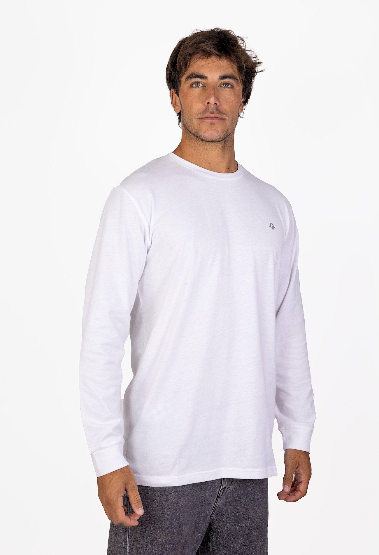 Polera Kivul Hombre  Logo Blanco-1
