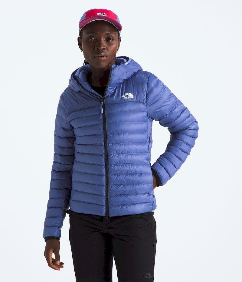Chaqueta The North Face Mujer Insulada Terra Peak Hoodie Azul-0