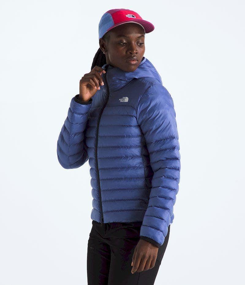 Chaqueta The North Face Mujer Insulada Terra Peak Hoodie Azul-2
