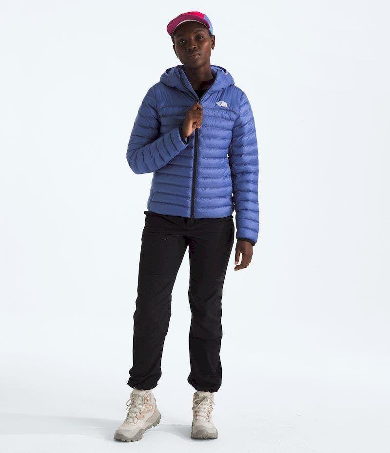 Chaqueta The North Face Mujer Insulada Terra Peak Hoodie Azul-3