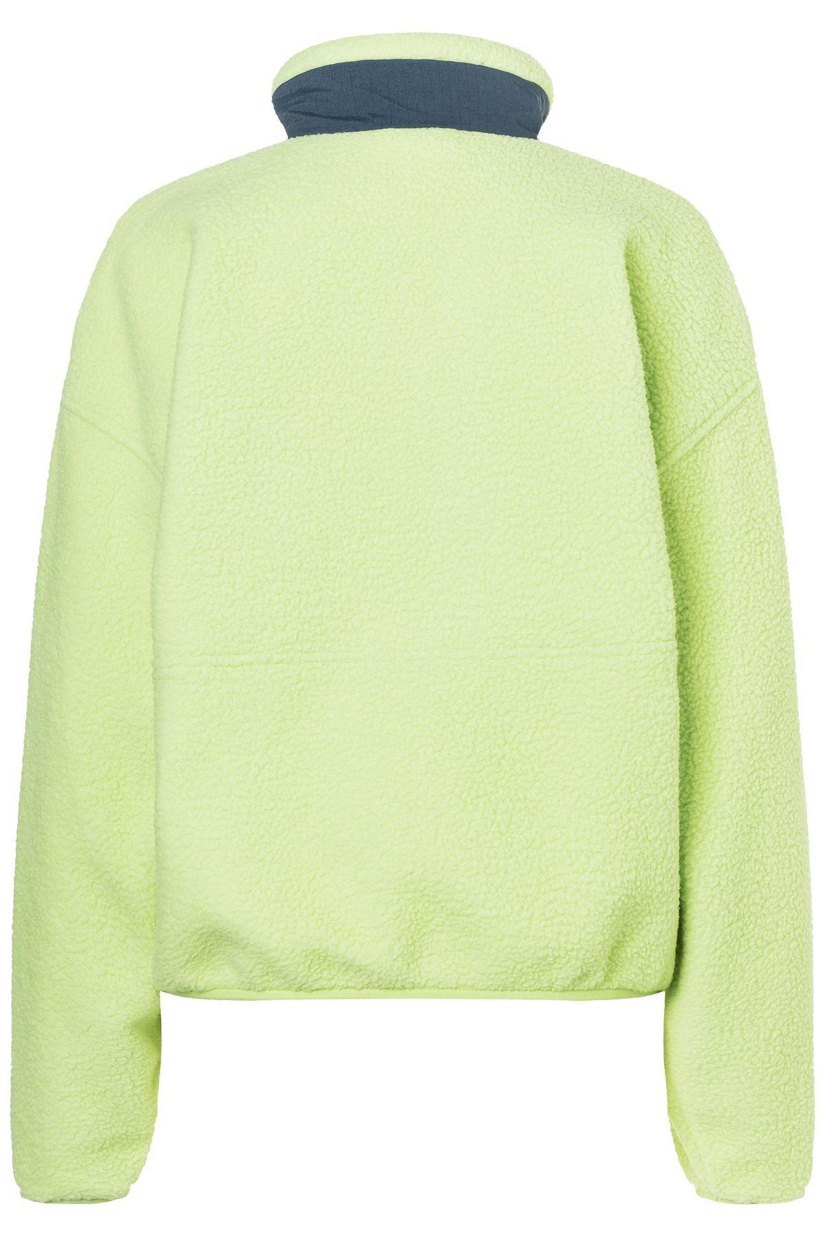 Polar Marmot Mujer 94 Eco Recycled Fleece Verde-5