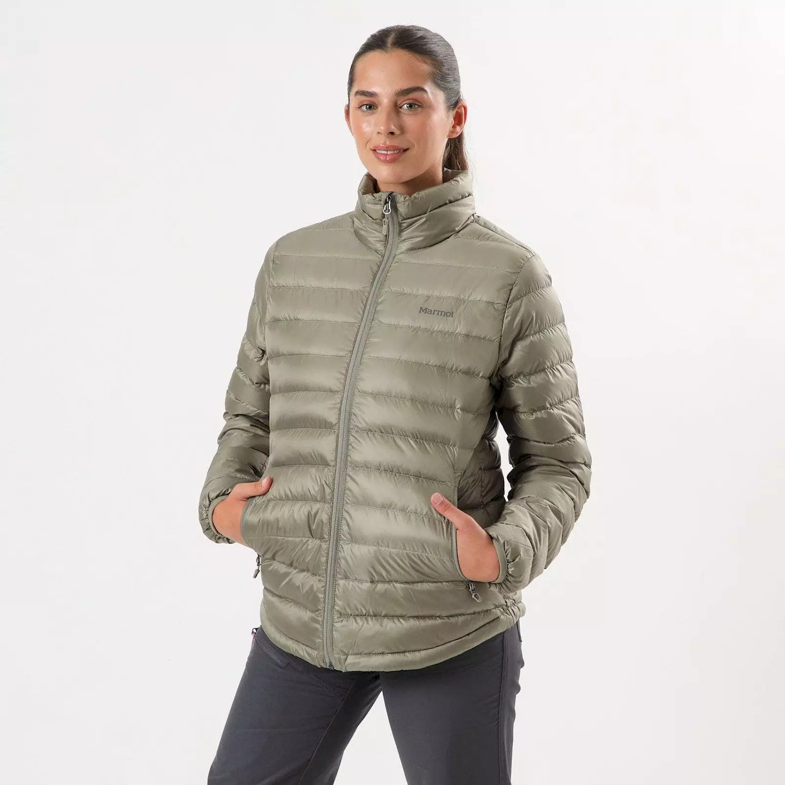 Chaqueta Marmot Mujer Tahoe Down Verde-0