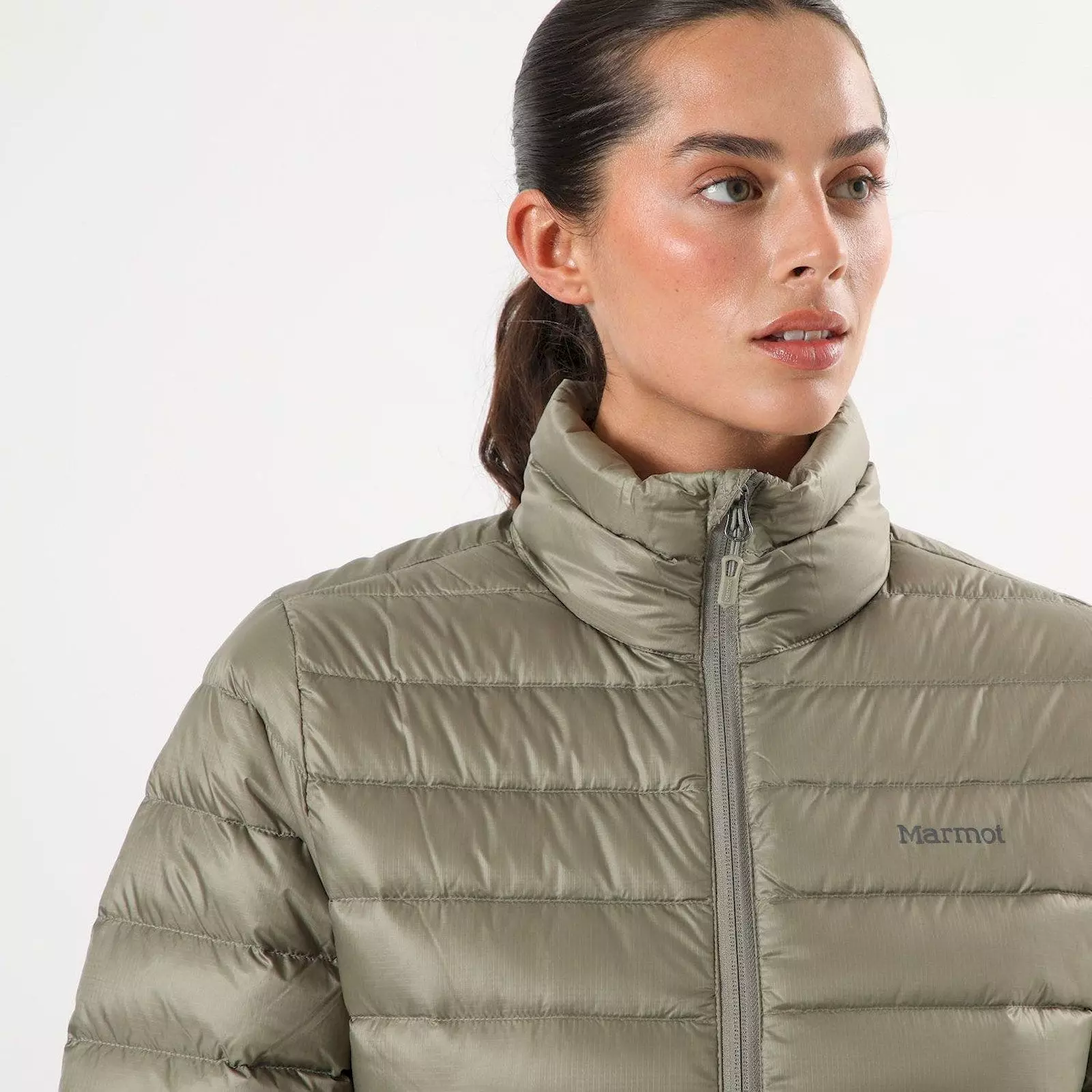 Chaqueta Marmot Mujer Tahoe Down Verde-3