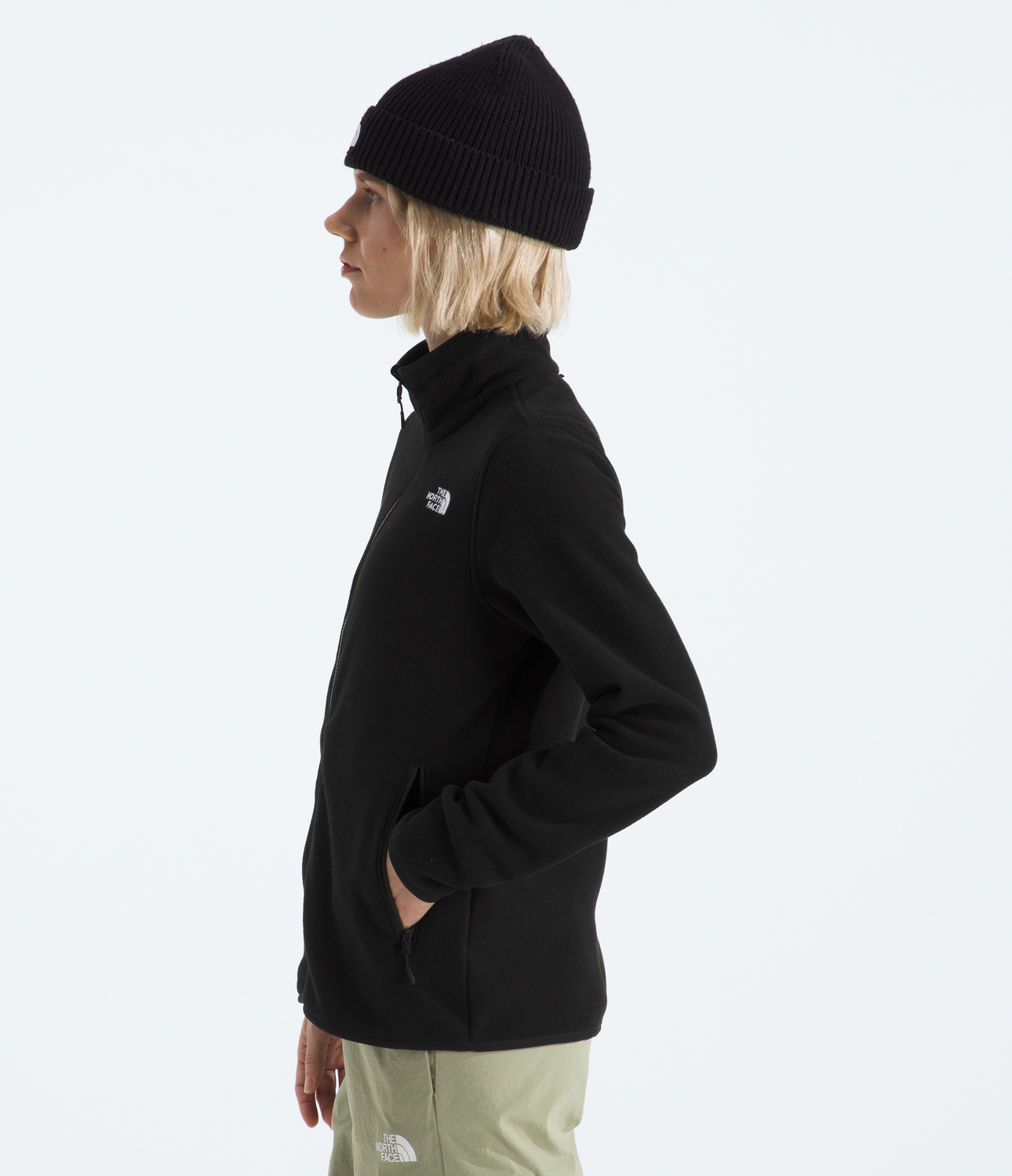 Chaqueta Glacier Fleece Jacket Mujer Negro-4