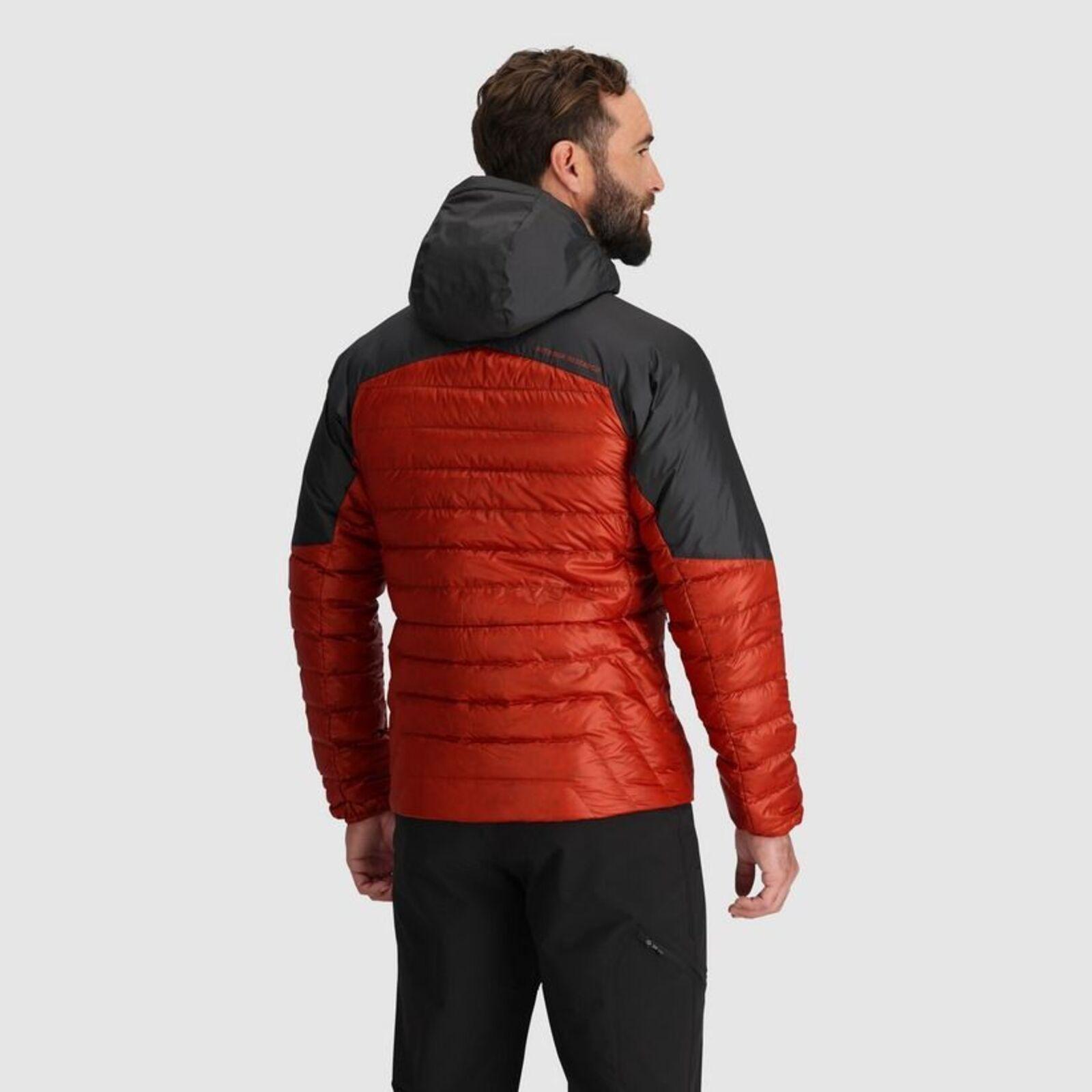 Chaqueta Outdoor Research Hombre Helium Down Rojo-1